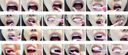 美姐的刷牙“嘴唇，嘴，舌頭，牙齒，口腔戀物癖”