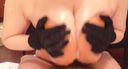 [Personal shooting] Colossal breasts L cup! Massive ejaculation with raw from! !!