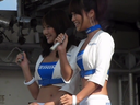 Fuji Speedway Race Queen Stage Video