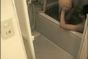 [Gachinko hidden camera] SEX in the bathroom at home with a drunken middle ○ classmate! REC!