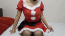 Too cute God body mistress Koharu 21 years old too erotic Santa Cosfera & clothed pinching! Back service & photo session at Christmas secret party earlier than boyfriend