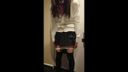 Uniform cross-dressing masturbation