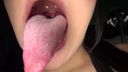 【面膜角色扮演】×【庫加卡農】長舌頭和伸展的喉嚨溢出唾液MASK00004B