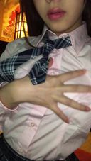 【Vertical Video】I gave my smartphone to J ● in active uniform and had her take a serious picture masturbation Leia (7) KITR00122