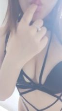 At a glance, a goddess who is too cute with chrysotsu appears in string-shaped erotic lingerie and shows off selfie masturbation as it is! !!