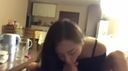 A video from the perspective of a husband with a 120% happiness level who is relentlessly made to with a sexy and beautiful wife at home with a and