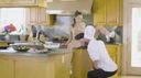 A married woman seduces the cook who was dispatched! Sex in the kitchen is so erotic that you will definitely want to experience it at least once!