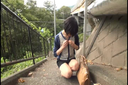【NTR】Beautiful amateur wife with face vaginal shot SEX outdoors