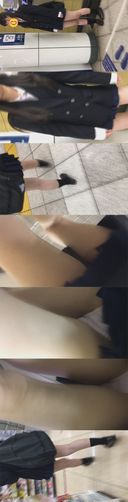 デート援交の制服娘のこっそりパンチラ