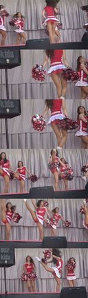 MP4 Video The high kick of a cheerleader with S-class beauties is too erotic NO-2