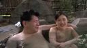 Recently sex has been a long time for a mature couple to recall the young on a hot spring trip with just a couple and repeat hot mating 2 PART 2