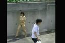 【Post】Female dog and husband's affair trip [First part] Outdoor shame play edition!
