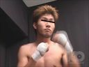 【TOP ATHLETE】 ノンケボクサーがマスクマンにチンポ責められ発射!!