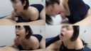 Colossal breasts Kcup NEET Ayu-chan 20-year-old tongue pi with velo bello and pie pressure massage! A black-haired gal who will do anything!