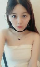 [Personal shooting uncensored] Masturbation selfie of a beautiful girl with cute big eyes.