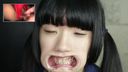 Lolita beautiful girl panting while fixing her mouth with a mouth opening and exposing her teeth at all times Ichigo (1) FETK00512