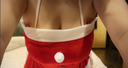 [Amateur big] Rub the naughty Santa's all the time! 【Personal Photography