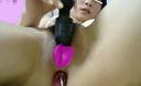 Aniota beauty's thick kupa masturbation juice pulls up ♡ the strings and menhera♡ girl's home masturbation♡