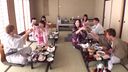 ★ Hot Spring Paripi! Take off half of the yukata of a plump pre-pri busty beauty and shoot hard in the banquet hall! Pt.1 [POV] OP1