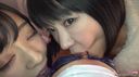 (1) [Tsubabero M man] W Arisa Hanyu and Hana Sakisaka Hanako's double smell blame &amp; tongue blame