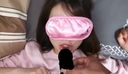 [Oral ejaculation] Blindfolded wife's swallowing