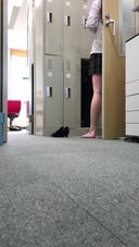 【Hidden shooting】Mysterious video discovery! In a uniform in a corner of the office? FETK00573