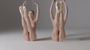 Naked performance by a full-fledged ballet dancer! !! ②