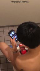 【値下げ断行】【極珍】トイレでオナホオナ！！