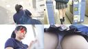 [Train Chikan] Face uniform J ○ navy blue polo shirt is lacrosse style healthy beautiful girl ★ non-resistant innocent J ○ ★ Insert a ticking raw & vaginal shot