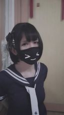 《Man's Daughter》 Beautiful leg cross-dresser cosplay masturbation♡ at home This time it's a really cute shortcut ♡