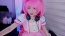 Live chat masturbation of a certain magical girl cos's gaijin sister