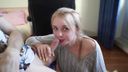 Superb & masturbation! □ Face Shaved Blonde Gal Series (18)