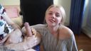 Superb & masturbation! □ Face Shaved Blonde Gal Series (18)