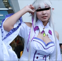 爆乳美少女のコスプレ