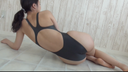 Yuriri High Leg Competitive Swimsuit Image Video No18