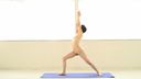 Tsugumi Muto's extremely erotic nude yoga work!!