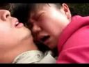 Chinese Gonzo girl who has sex outdoors with an uncle