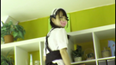 【Maid】 【Beauty】Mikako, a beautiful maid who is not on good terms with the butler. In order for the two to get along, I decided to have sex in front of the butler and have the butler see it www