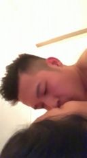 The kissing doting sex of a lovely Asian couple who likes the act of deep kissing more than other couples is worth seeing! !!