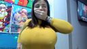 Foreign gal masturbation that makes you feel scared while making your huge breasts bounce!