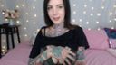Colossal breasts tattoo gaijin sister's live chat masturbation (1)