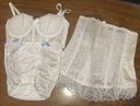Underwear set worn by the bride at the wedding