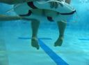 【프리엉덩이 6명】여성 투성이의 T백 수영복 대회! 플로트에 엉덩이를 넣고 수중 엉덩이 게임을 즐겨보세요!