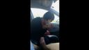 in the car for a child who has a boyfriend, ejaculation in the mouth / amateur