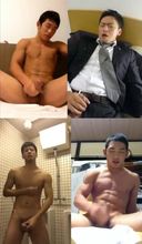 Assortment of handsome men