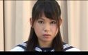 (High quality) Geki Kawa Slender Uniform Shaved Beautiful Girl Natsu Aoi