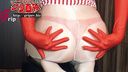 Satin gloves glossy pantyhose maid cloth glossy pantyhose legs slithers