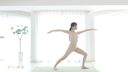Super cute beauty Kishibe Kayachan's extremely rare nude yoga!!