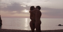 Moro Visible Movie No. 32 Rich SEX scene of a man and a woman making love to each other on the beach (with insertion)