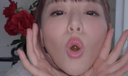 【Tongue velo fetish】Popular actress Mao Hamasaki Chan's tongue velo / mouth observation & serious masturbation!